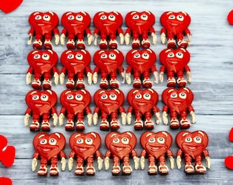 3D Printed Herbert Heart Valentines: Classroom Handout - Flexi Factory