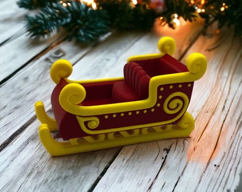 Santa's Sleigh: Christmas Accessory by Printverse