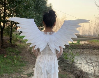 White Angel Wings Costume: Photo Prop, Cosplay Wings