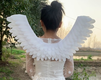 White Angel Wings Costume: Photo Prop, Cosplay Wings