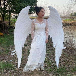 White Large Angel Wings Costume, Photo Shoot Costume Cosplay Design Victoria Secret Wing, Big Angel Wings