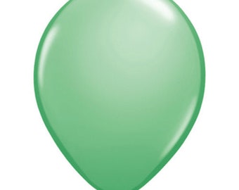 Qualatex Latex Fashion 11 pouces Wintergreen Helium Quality Balloons, pack de 100