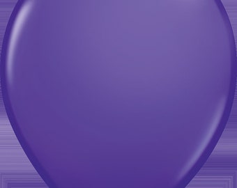 Qualatex Latex Mode Violet Violet 11 » Hélium Qualité Ballons, 100 Pack