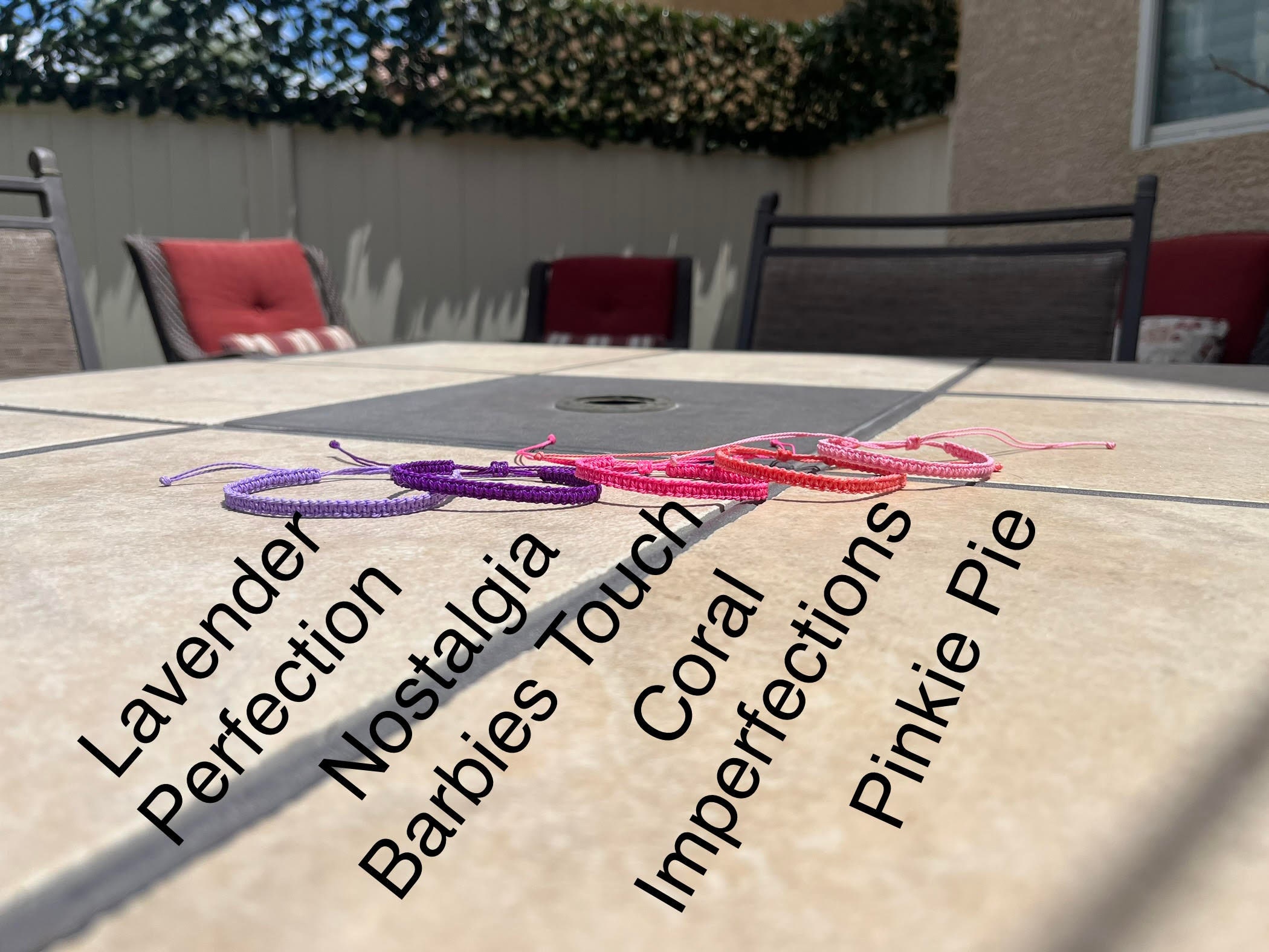 Square Knot Macrame Waterproof Friendship Bracelet Etsy