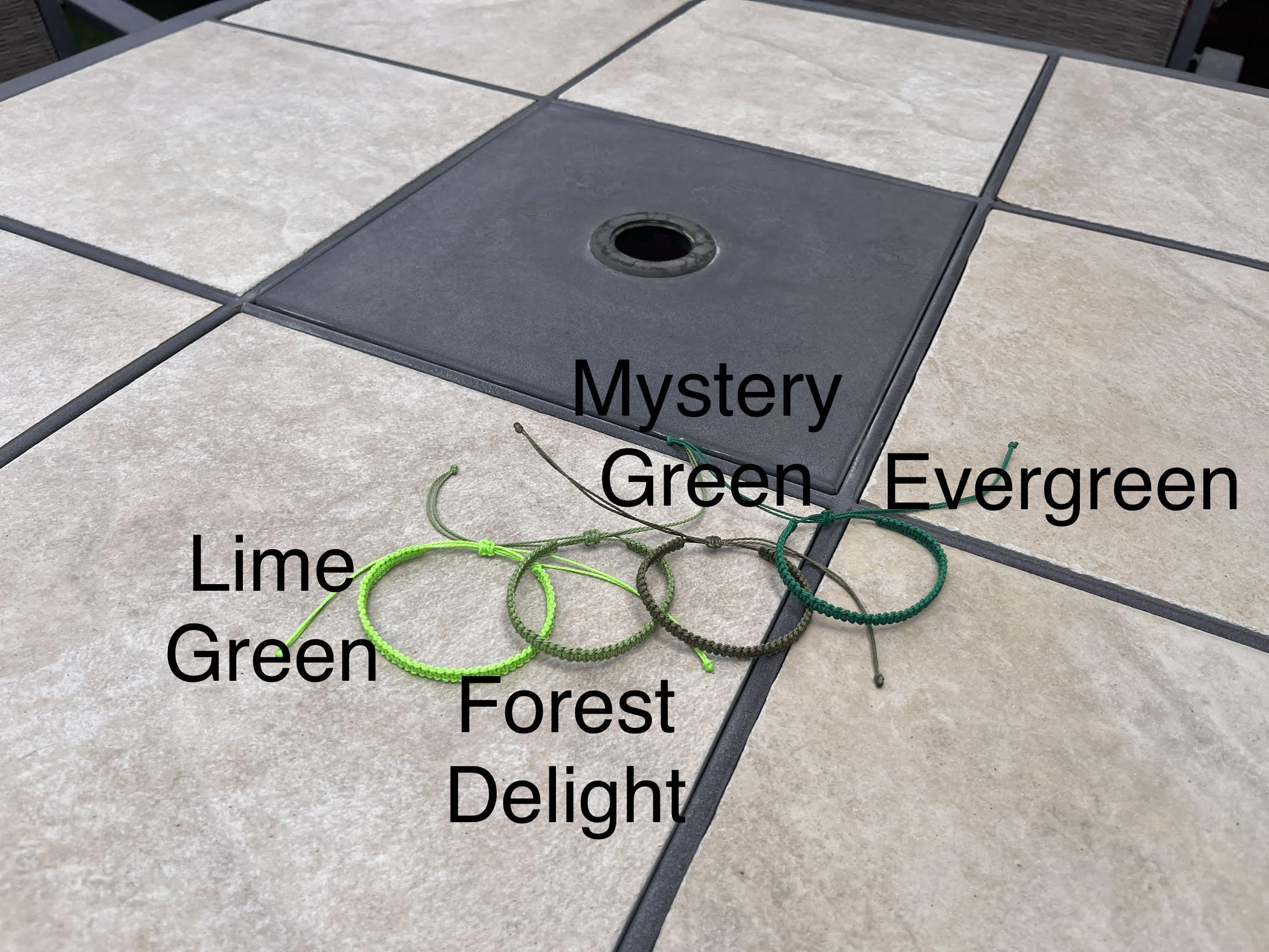 Square Knot Macrame Waterproof Friendship Bracelet Etsy