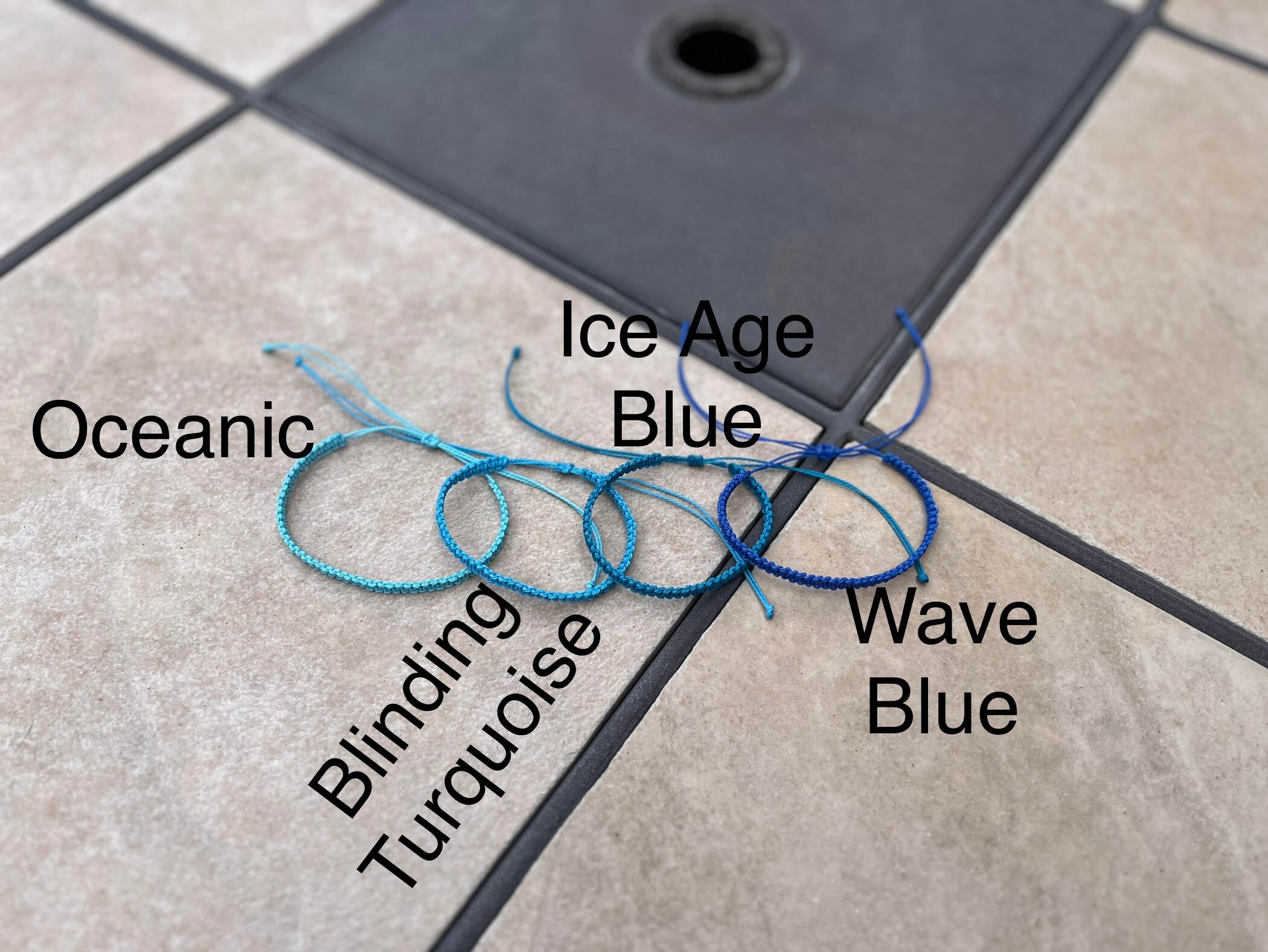 Square Knot Macrame Waterproof Friendship Bracelet Etsy