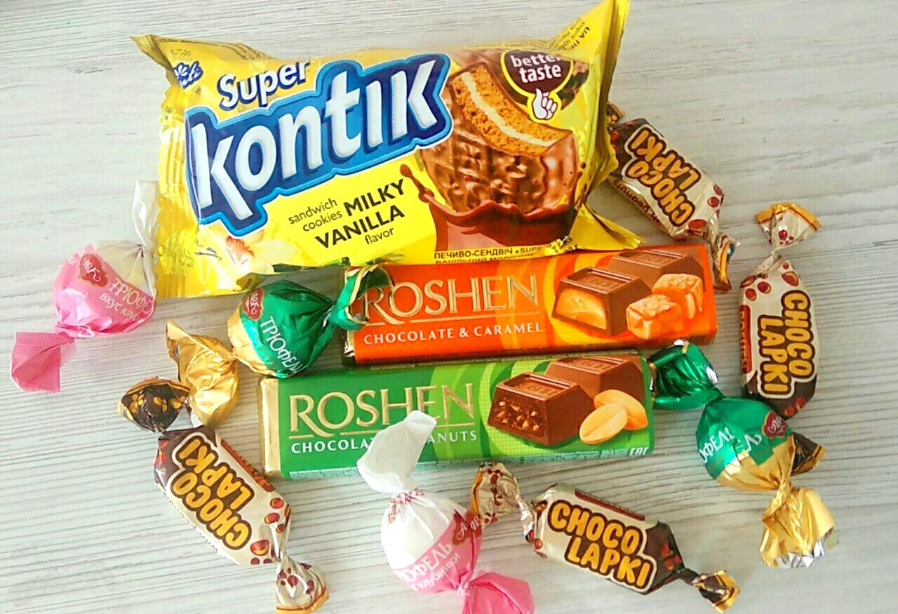 Ukrainian Raspberry Candy UKRAINIAN Snack Box Sweet Candy Surprise Mystery Gift Box - Etsy