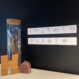 TAGESABLAUF Magnete Montessori inspiriert Wochenplan