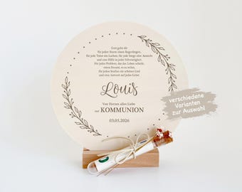 Communion Money Gift | Personalized Wooden Money Gift for Communion | Gift Idea | Communion Money Gift | 164047