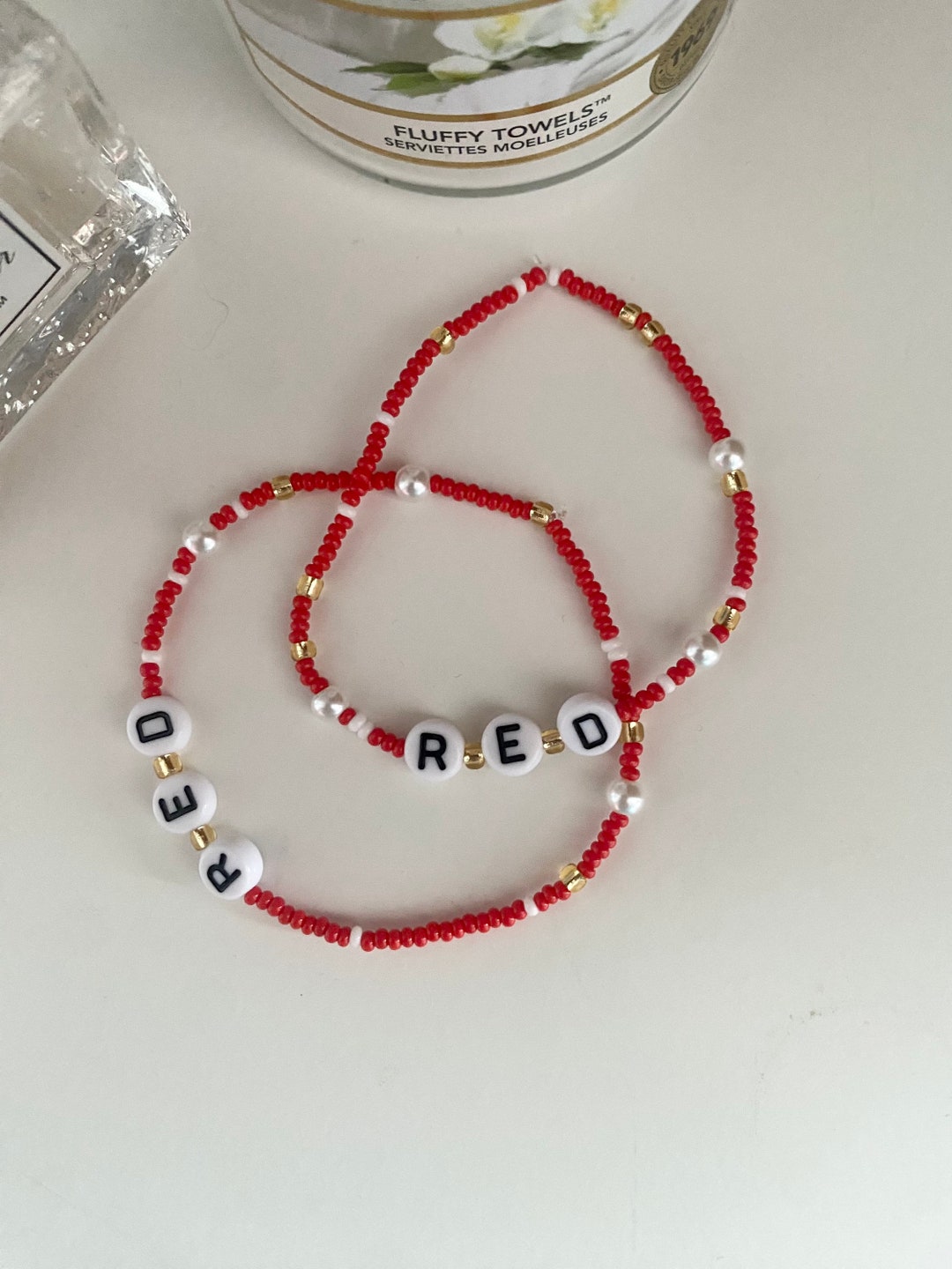 Taylor Swift RED Album Inspired Bracelet taylors Version - Etsy