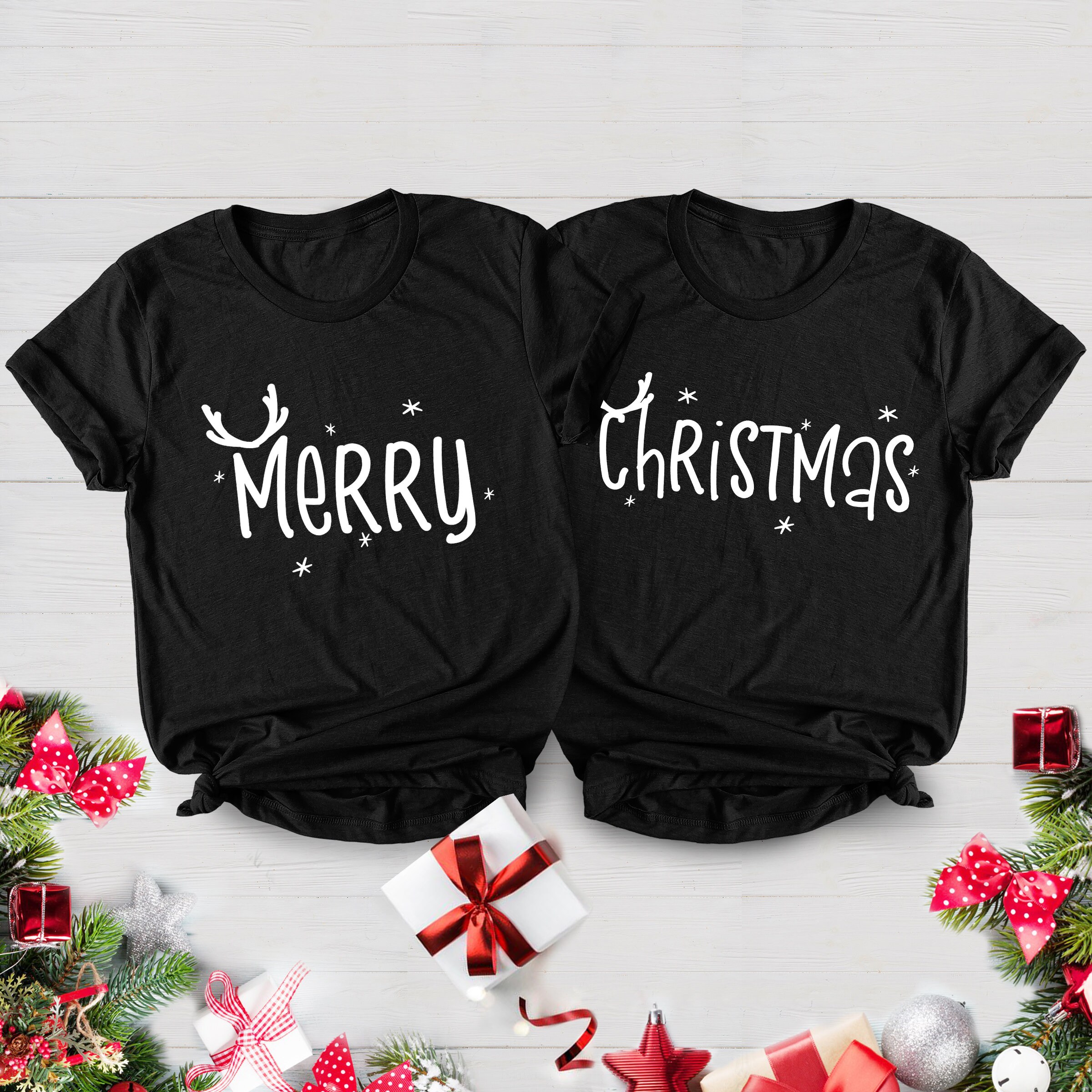 Couples Christmas Shirts Matching Christmas Couples Shirts Etsy Christmas Couples Shirts