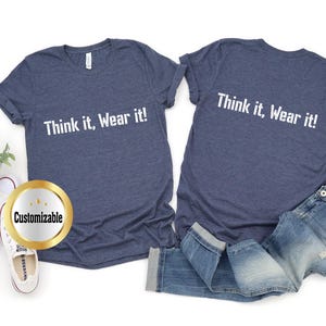 Custom Text Shirt, Front and Back Personalized Shirt, Front And Back Custom Shirt, Generic Custom Shirt, Inspired Shirt, Inspired Text