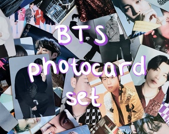 korean BTS army kpop photocard picture set random fan merch article