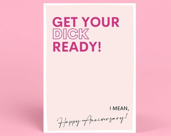 Anniversary Card for Husband |Funny Card for Boyfriend, Fiance, Wife | Love|Personalised Gift|One year anniversary gift|Wedding Anniversary