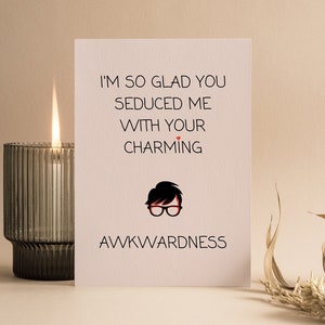Naughty Anniversary Birthday | Valentine&#39;s Day Card For Boyfriend or Husband | Birthday Gift | Wife | A6 Card | Funny Birthday Card|Digital