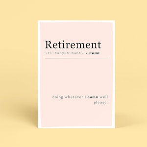 Retirement Gift Card For Men or Women|Farewell Card For Colleague friend | Personalised Goodbye Card for Colleague | for her | for him | Bye