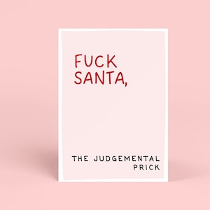 Lustige Weihnachtskarte für Mann|Sarkastische Weihnachtskarte für Freund|Lustiges Geburtstagsgeschenk für Ihn Verlobte| Personalisierte Grußkarte Frau