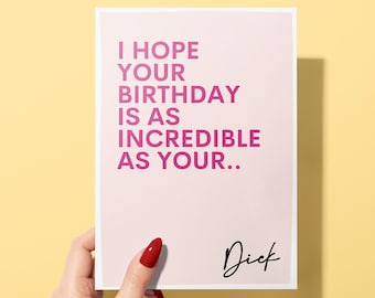 Funny Birthday Card for Husband|Birthday Card For Boyfriend or best friend|Men Birthday Gift | Cute Birthday Gift for Fiance or Wife|Love