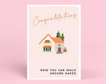 New Home Card | Personalised New Home Gift|House Warming Card for Friend |New Adventures|New House Card|First Home Card |Congrats New Home