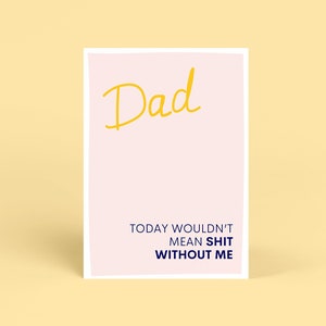 Divertente biglietto di auguri di compleanno per lui o per lei/biglietto per la festa del papà/biglietto di compleanno per papà o marito/biglietto scherzoso per il migliore amico/biglietto per fratello, sorella, mamma