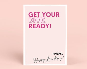 Funny Birthday Card For Boyfriend, For Girlfriend | Boyfriend Birthday Card Husband Birthday Card | Pun Card|Birthday Gift|Anniversary Card