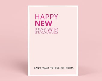 New Home Card | Personalised New Home Gift|House Warming Card for Friend |New Adventures|New House Card|First Home Card |Congrats New Home