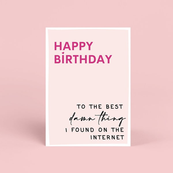 Geburtstagskarte Mann | Raunchy | Karte zum Geburtstag für Mann oder Freund | Freund Geburtstagsgeschenk | Jubiläumskarte|Lustige Geburtstagskarte|Verlobte