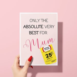 Mama Geburtstagskarten, Rabatt-Witzkarte für Mutter, lustiges Geburtstagsgeschenk für sie, schrullige Grußkarte, humorvolle Karte, Familie Humorkarten