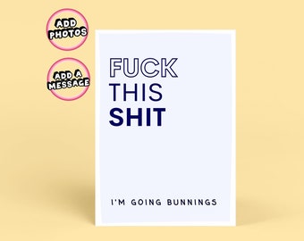 Husband Birthday Card | Birthday Card For Boyfriend or Husband | Funny Retirement Card | Gift for Work |Sarcasm Funny Greeting Birthday Card