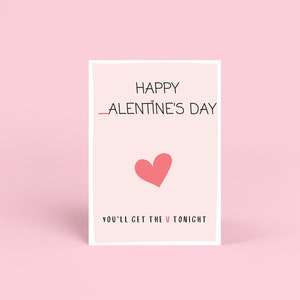 Tarjeta de San Valentín grosera / Tarjeta de juego de palabras / Tarjeta del día de San Valentín para novio o esposo / Regalo de cumpleaños / Esposa / Tarjeta A6 / Tarjeta de cumpleaños divertida