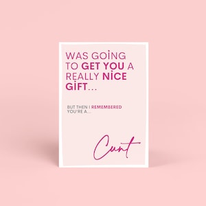 cartão rude dos namorados | trocadilho cartão comemorativo | Cartão de dia dos namorados para namorado ou marido | Presente de aniversário | Esposa | Cartão A6 | Cartão de aniversário engraçado