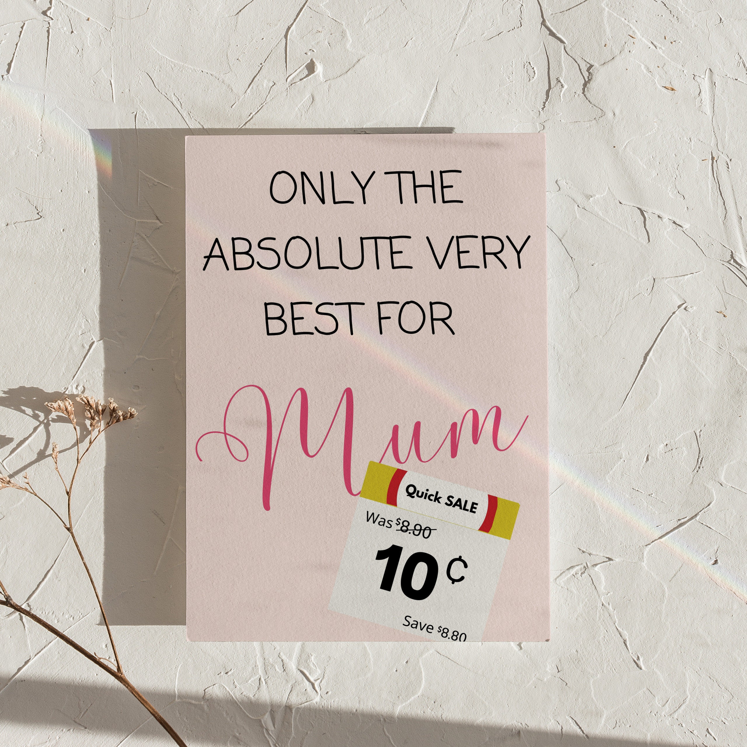 Funny Birthday Card for Mum Mums Birthday Card Funny Etsy Australia