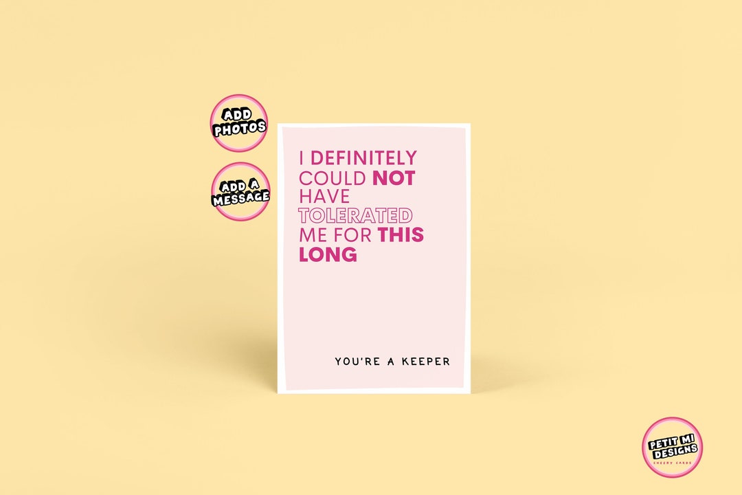 Funny Love Card|funny Card for Boyfriend or Husband | Cute Birthday ...