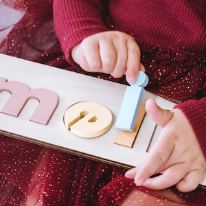 Personalised Wooden Name Puzzle