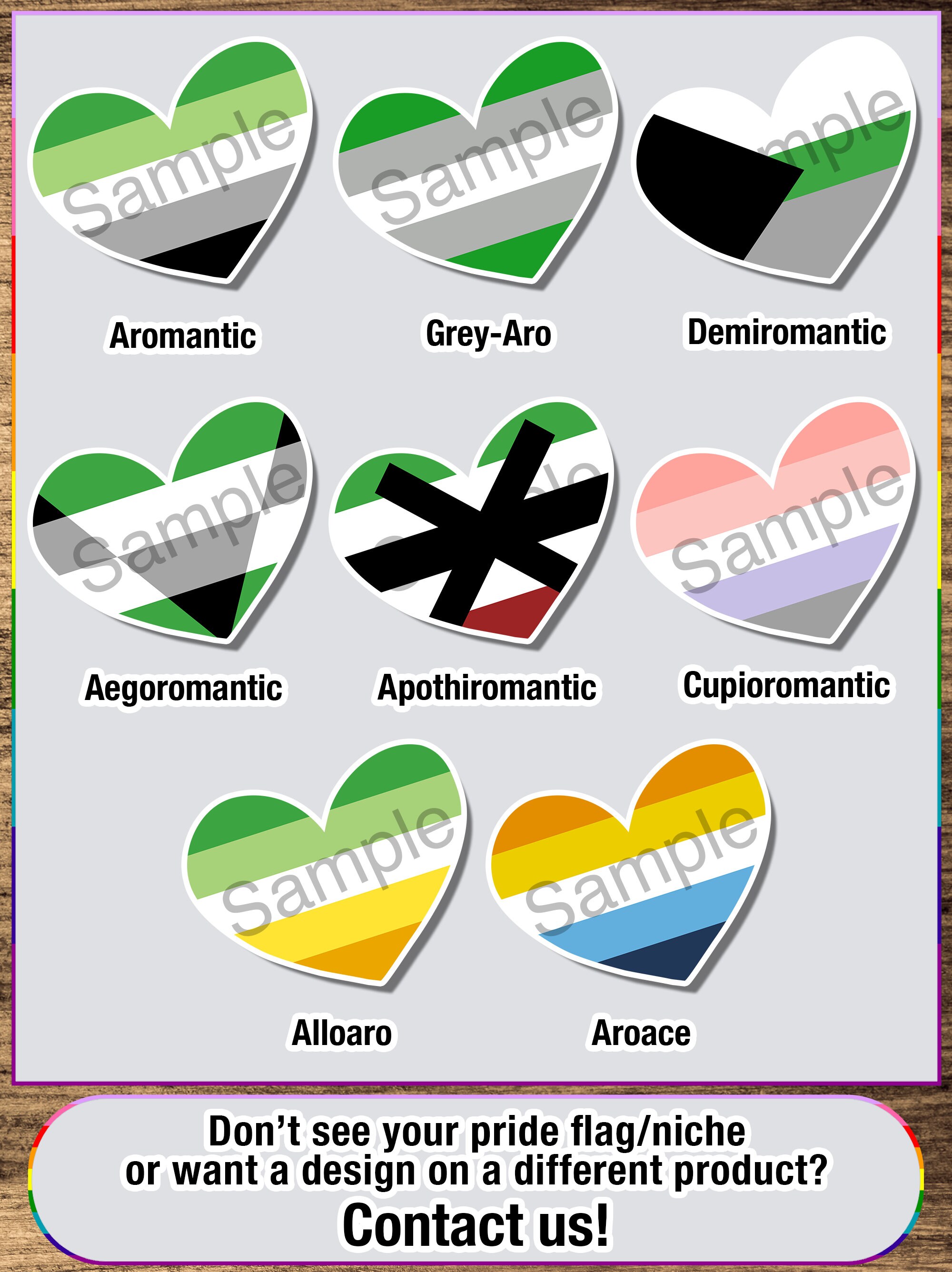 ♡aromantic♡ Aro Spectrum Pride: Aromantic, Grey-aro, Demiromantic, Ageo