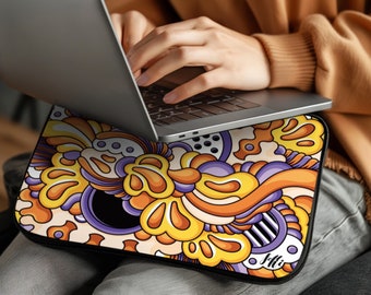 Laptop Sleeve,  MacBook Sleeve, Laptop Zipper Bag, Laptop Sleeve 13 , Laptop Sleeve  15  funny colorful doodles