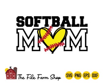 Softball Mom Svg, softball svg, ball mom svg, softball mama svg, softball cut file, softball clipart, mom svg file, softball shirt, sports