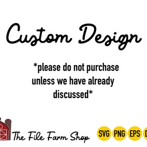 Diseño SVG personalizado, Diseño SVG único, ¡No compre a menos que ya lo hayamos discutido! Gracias
