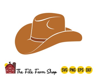Cowboy Hat Svg, Cowboy Cut File, Western Wear Svg, Cowgirl Hat, Rodeo Svg, Ranch Svg, Yellowstone Svg, Hat File, Cowboy Png, Cowgirl Svg