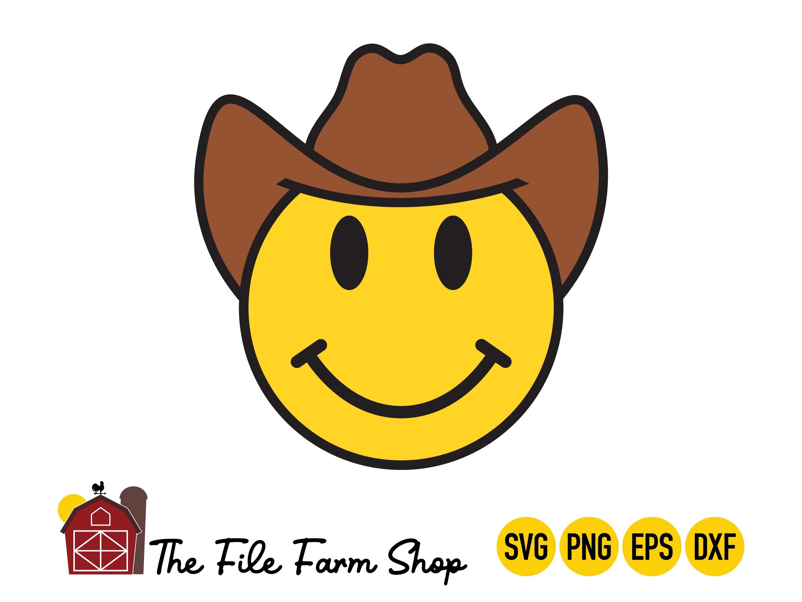 Smiley Face With Cowboy Hat Clip Art | The Best Porn Website