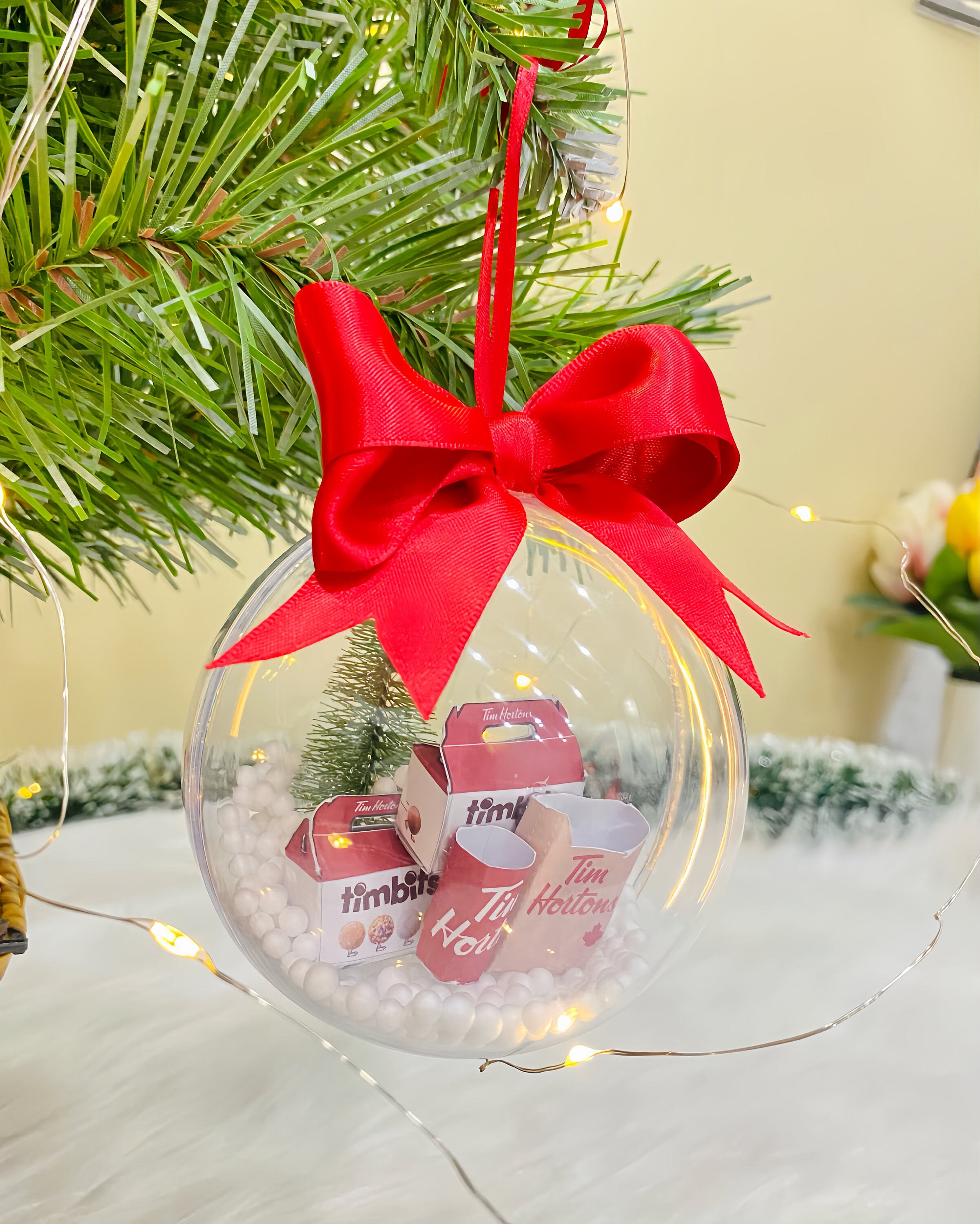 Tim Hortons Christmas Ornament Tim Hortons Ornament Mini Etsy