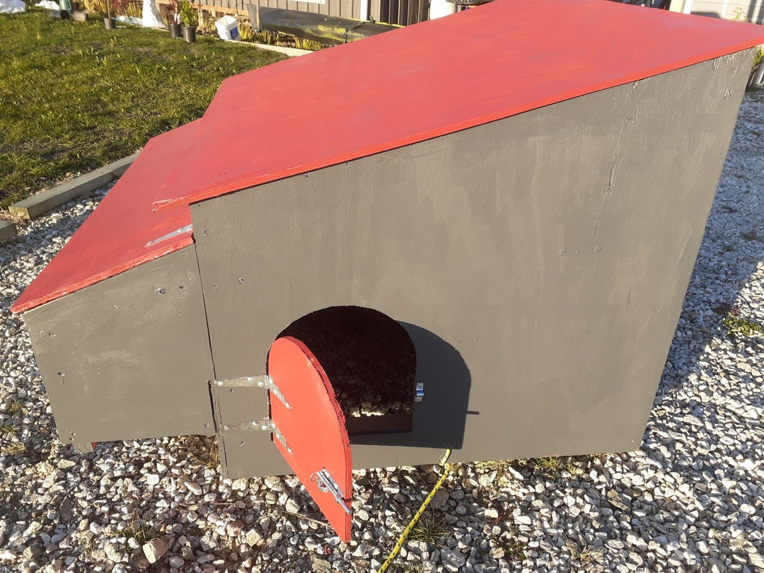 Movable Chicken Coop No Floor to Clean the Bach Etsy