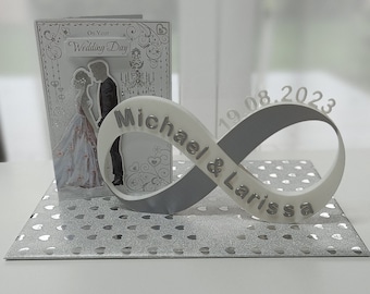 Wedding Gift Infinity Figurine Personalized