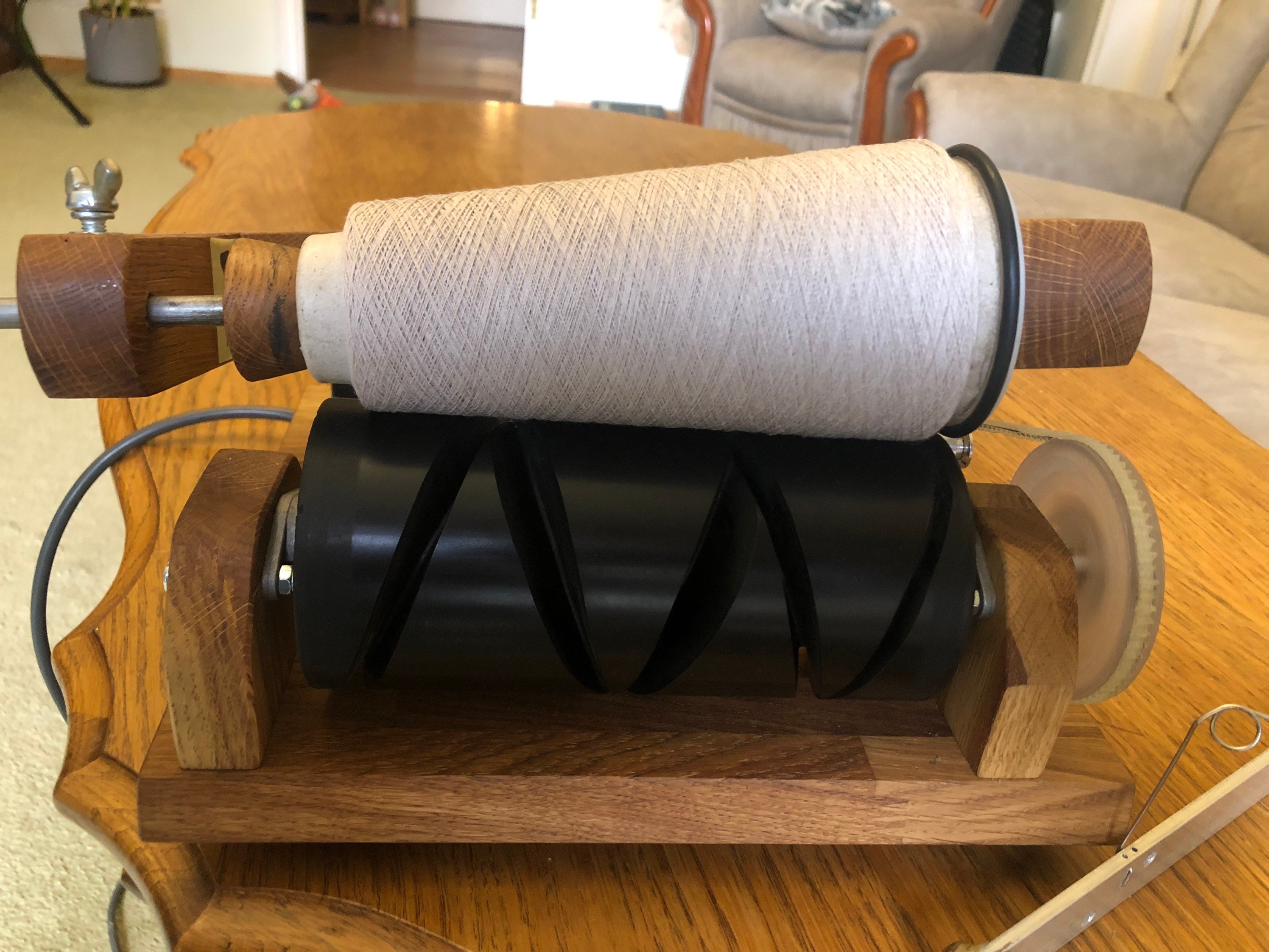 New Jumbo Electric Cone Yarn Winder for Rug Tufting \ Handcrafted