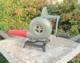 Hand Crank Forge Furnace Blower: Blacksmith & Silversmith Tool