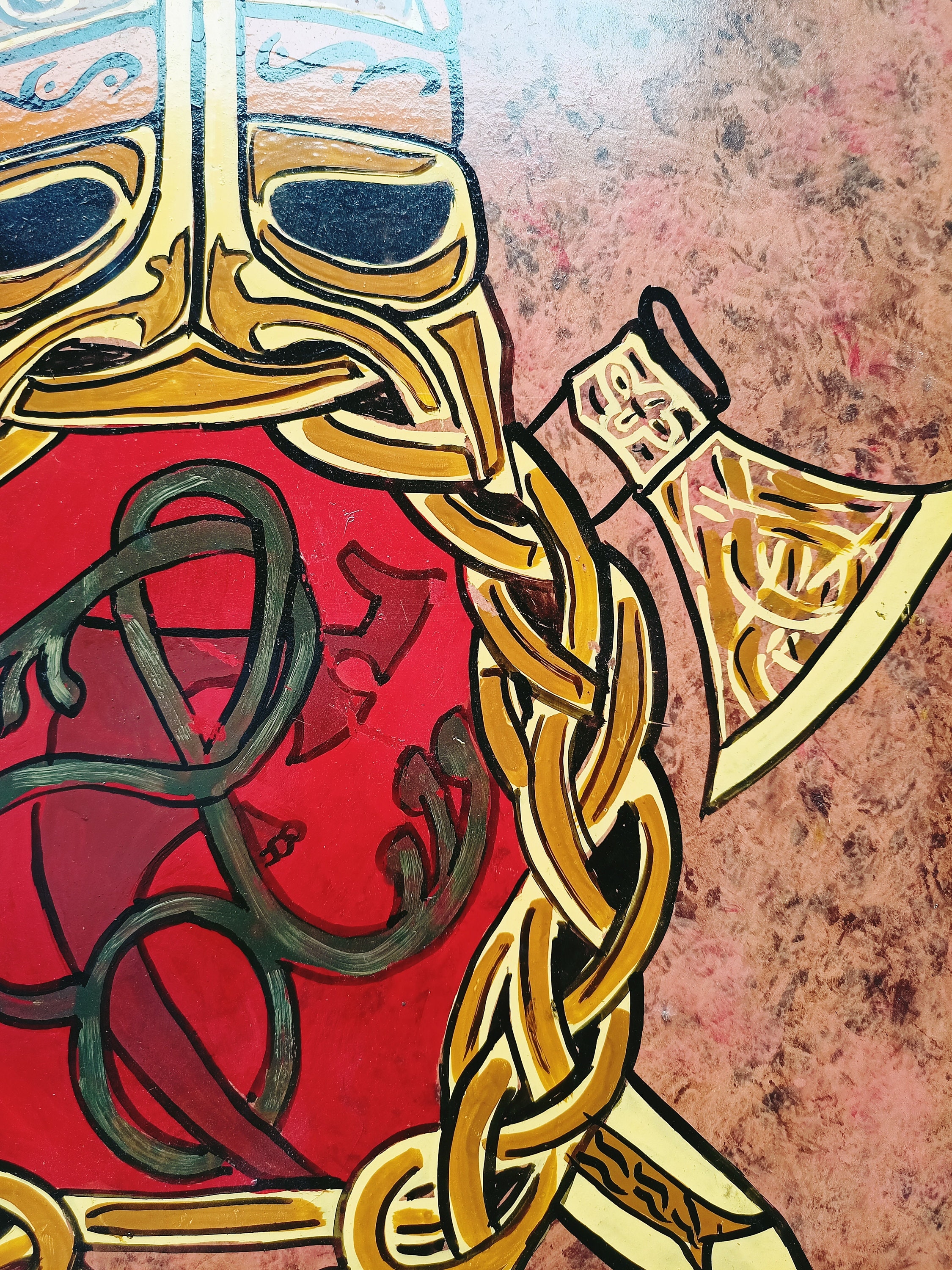 Medieval Norse Viking Coat of Arms Wooden Shield Battleworn Etsy