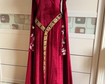 Inspired Queen Guinevere Dress Lady Guinevere Cosplay Costume