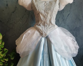 Inspired Cinderella Dress Cinderella Cosplay Costume