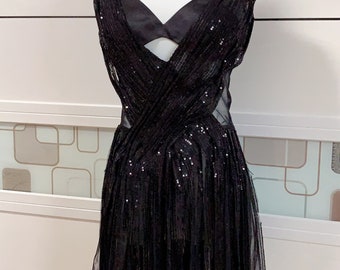 Inspired Renee Roxie Hart Costume Black Dress