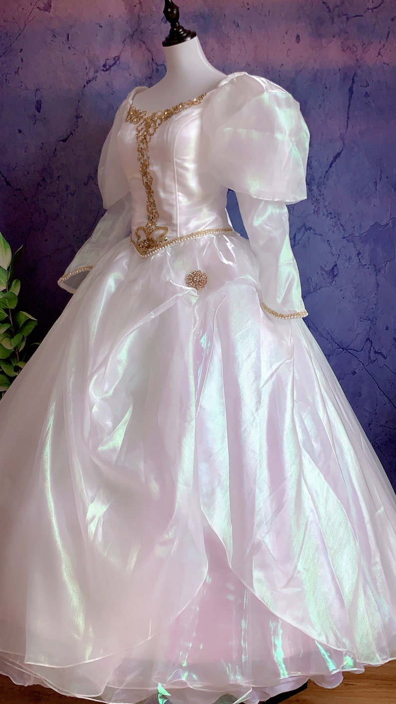 Inspired Labyrinth Sarah Cosplay Costume, Labyrinth Sarah Williams Dress image 4